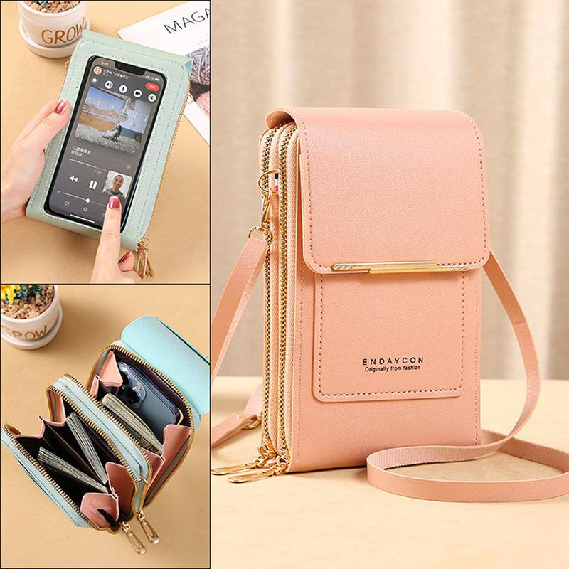 Touch Screen Phone Purse–Crossbody Wallet with Card &amp; Cash Holder (As Seen on TV)